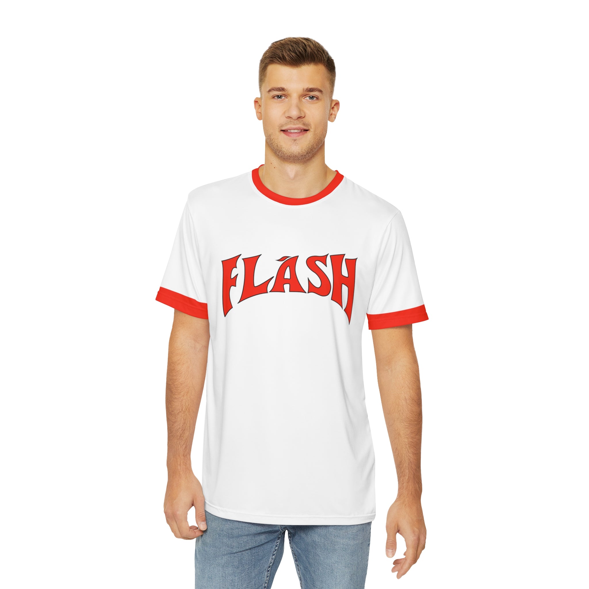 FLASH Men's Polyester Tee Gordon Shirt Ted