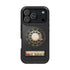 Multi Line Office Desk Phone Look MagSafe iPhone Case - Retro Rotary Dial Phone