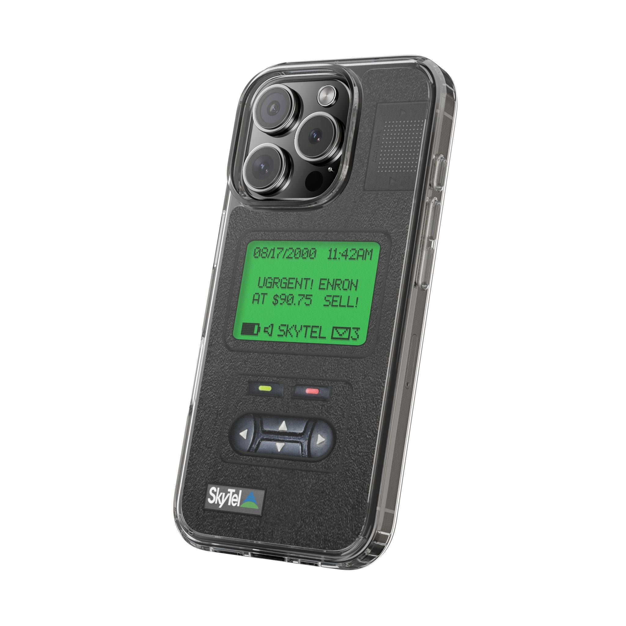 Pager Look Retro Phone Case for iPhone Beeper