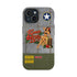 WWII Pinup Nose Art Phone Case, Kona Kitty Airplane Art, MagSafe Dual Layer Case for iPhone & Samsung Galaxy, Vintage Military Art