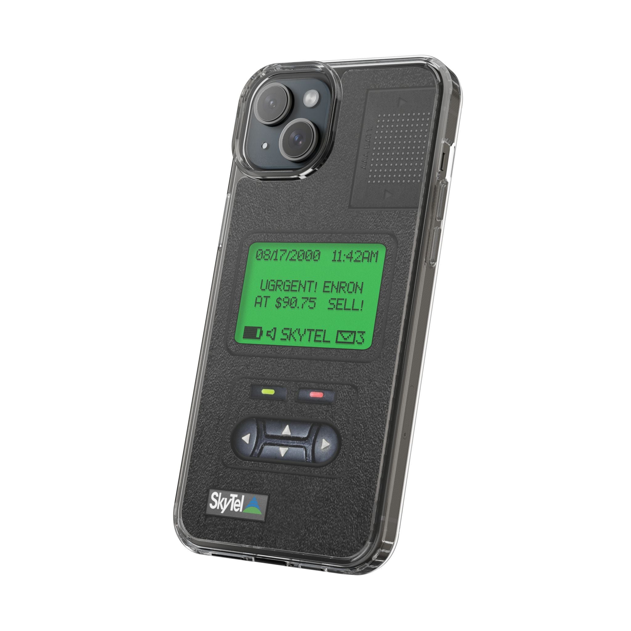 Pager Look Retro Phone Case for iPhone Beeper