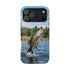 Largemouth Bass Fishing Fish Phone Case MagSafe Compatible for iPhone & Samsung Galaxy | Bass Fisherman Gift | Dual Layer Tough Case