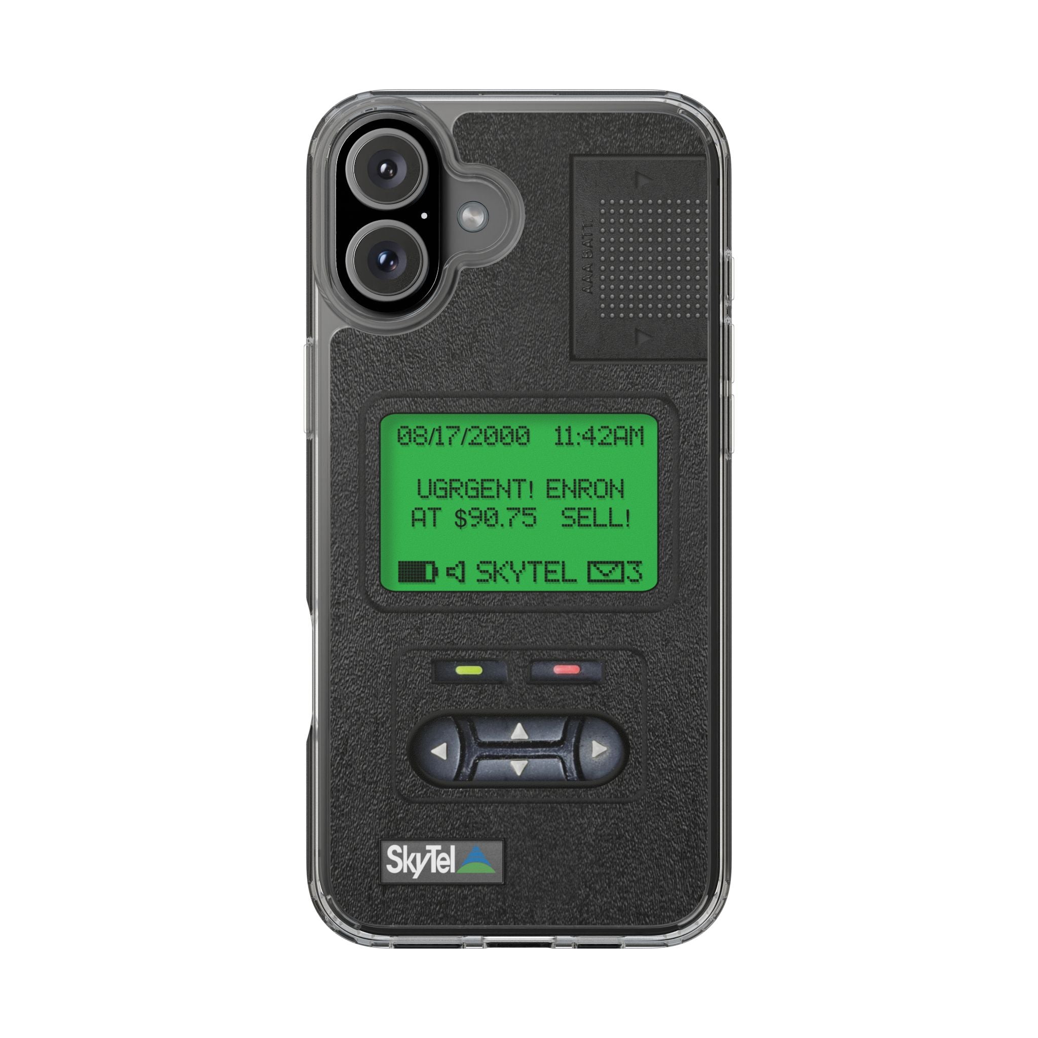 Pager Look Retro Phone Case for iPhone Beeper