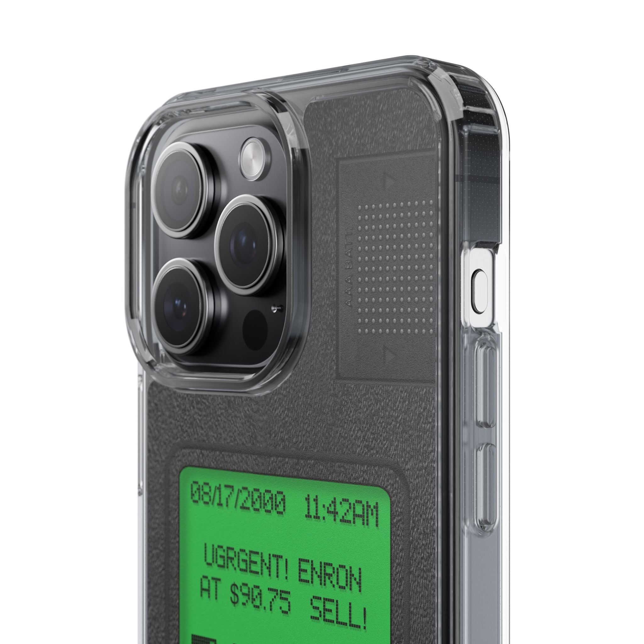Pager Look Retro Phone Case for iPhone Beeper