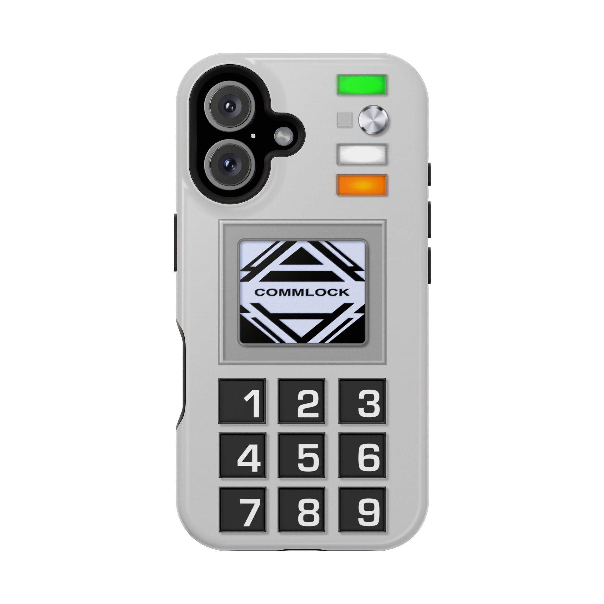 Space CommLock iPhone Case 1999 Prop MagSafe Magnetic 17 16 15 14 13 Pro Max Plus Mini Comlock