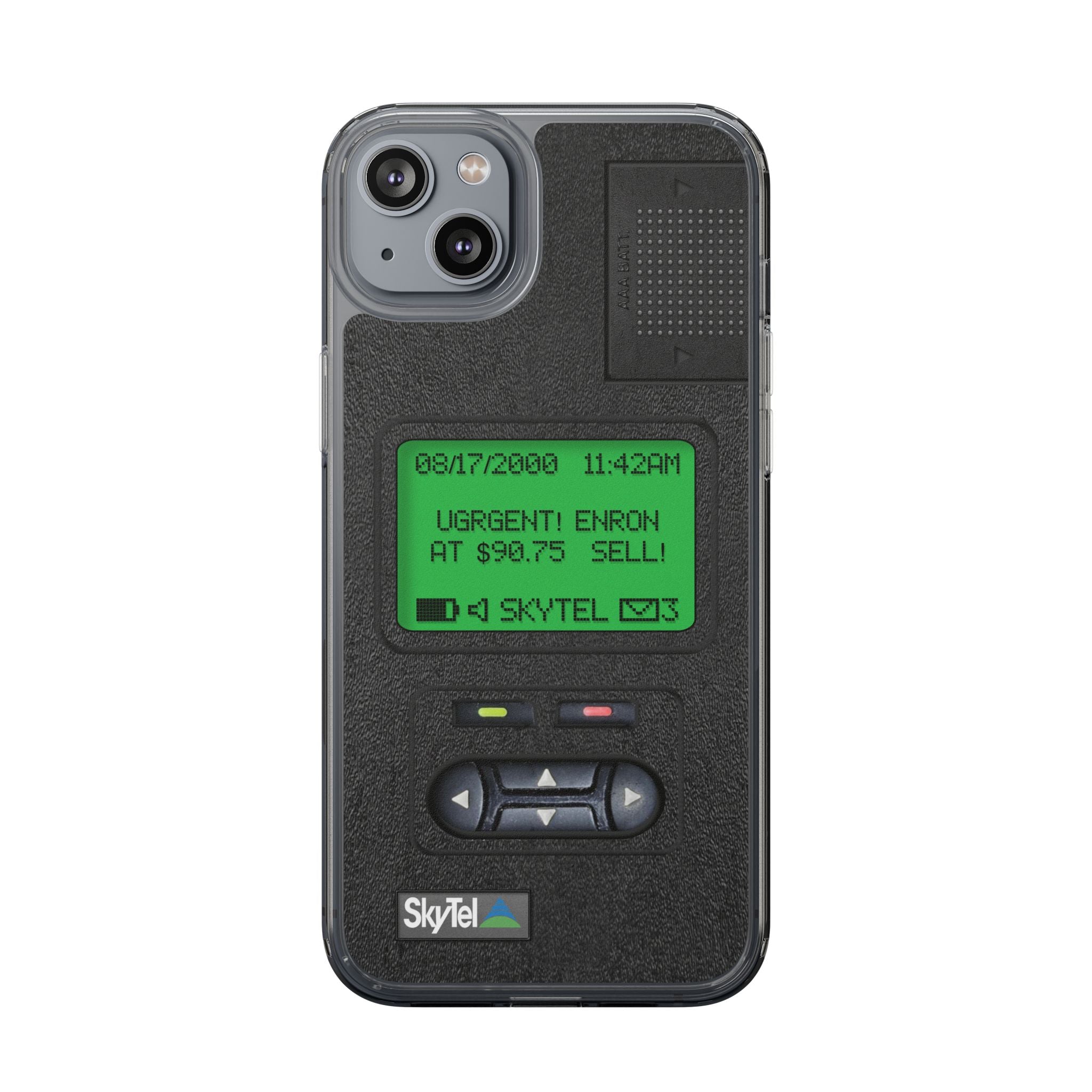 Pager Look Retro Phone Case for iPhone Beeper