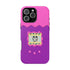 Virtual Pet Magnetic iPhone MagSafe Compatible Impact-Resistant Case Retro 90s