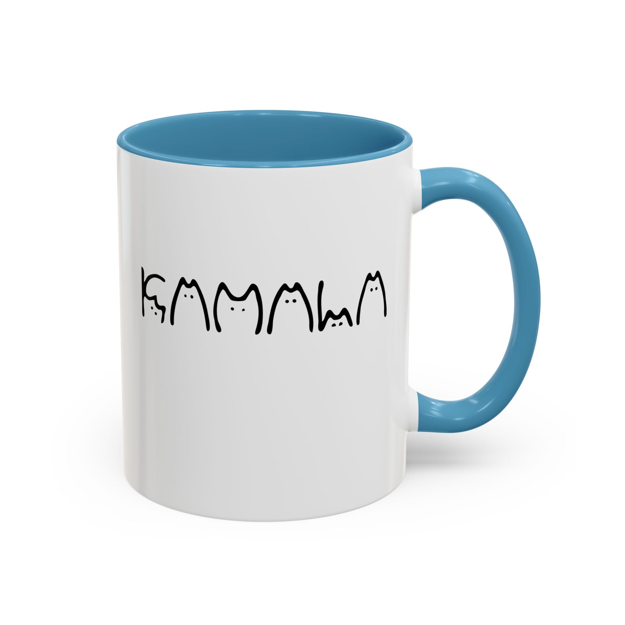 Kamila Harris Cat Lady Cat Lettering Coffee Mug