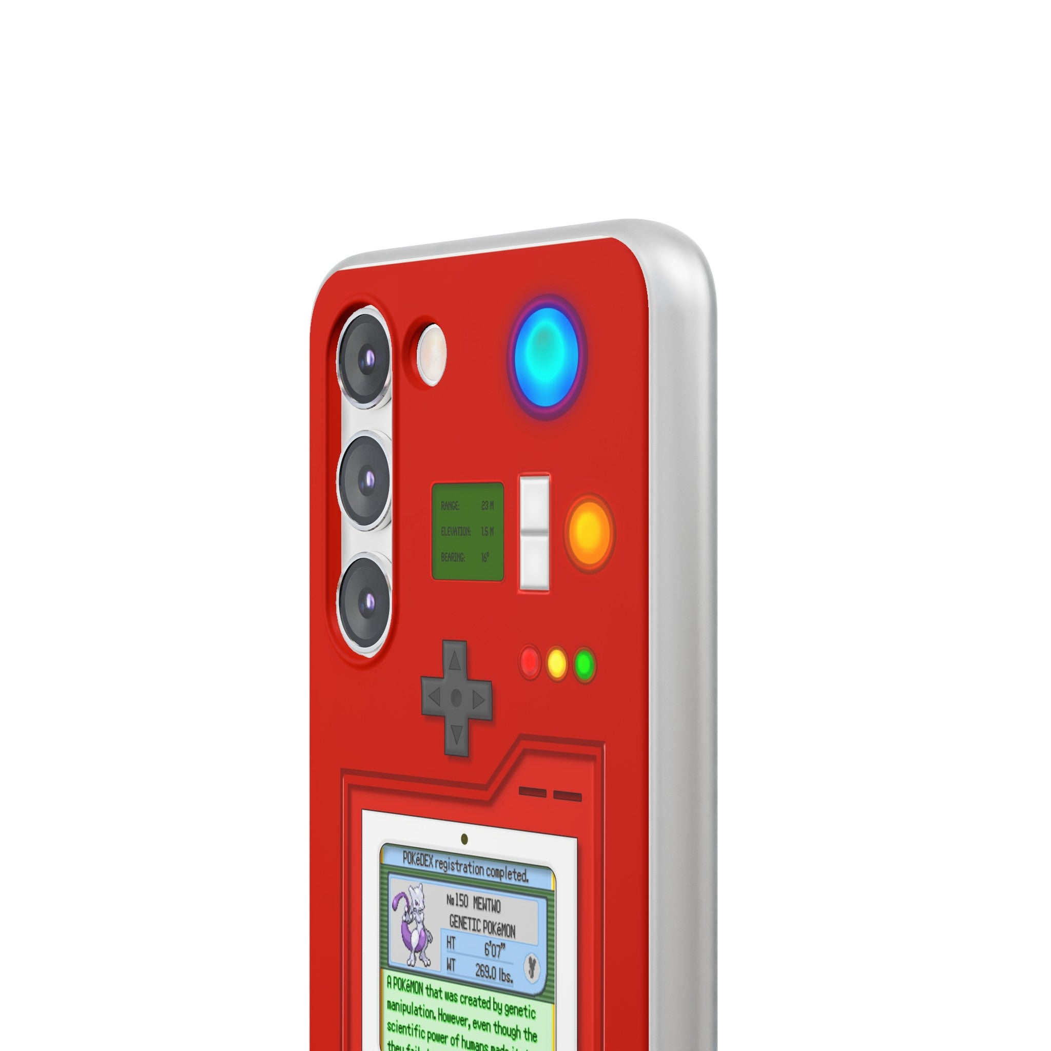 Pokedex Style Samsung Flexi Phone Cases - Galaxy S23 S22 S21 Ultra Plus