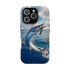 Wahoo Fishing Fish Phone Case MagSafe Compatible for iPhone & Samsung Galaxy | Wahoo Fisherman Gift | Dual Layer Tough Case