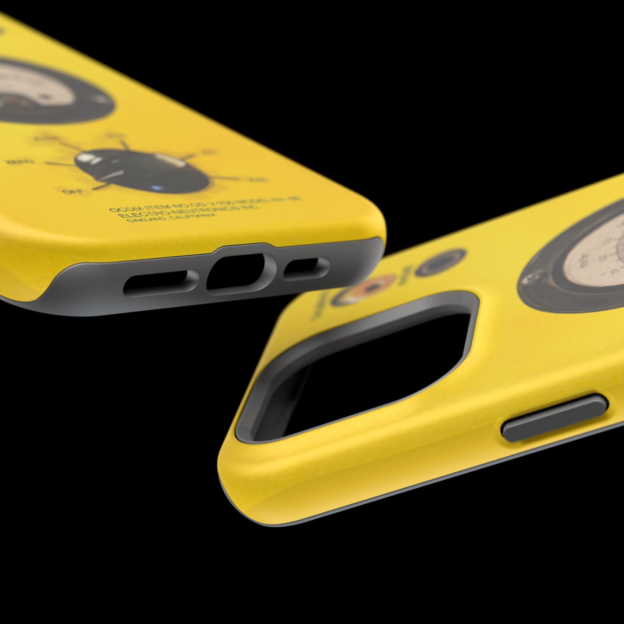 Fallout Geiger Counter Look iPhone Case 16 15 14 13 Magnetic Impact-Resistant