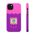 Virtual Pet Magnetic iPhone MagSafe Compatible Impact-Resistant Case Retro 90s