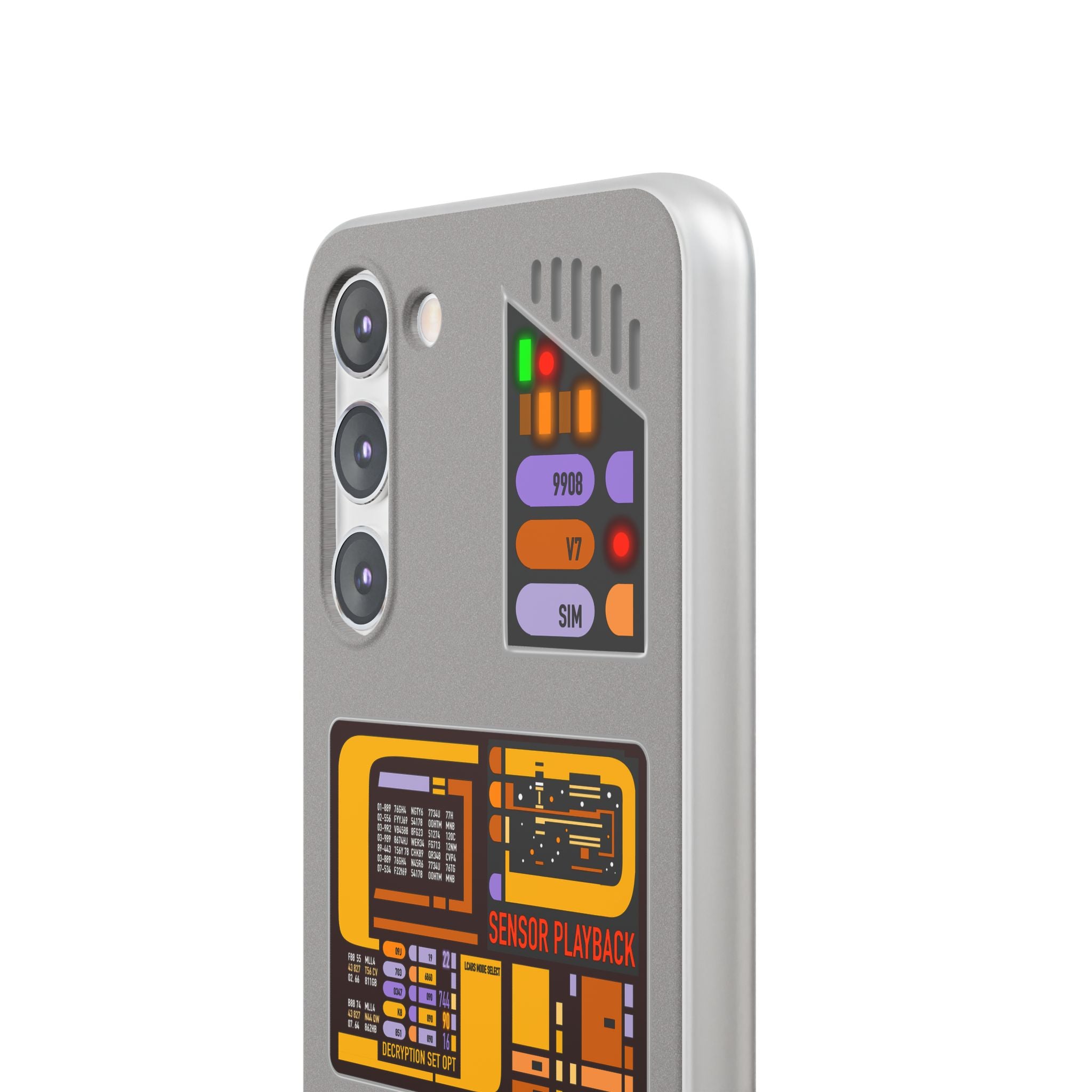 Starfleet PADD Inspired Prop Samsung Galaxy Compatible Phone Case