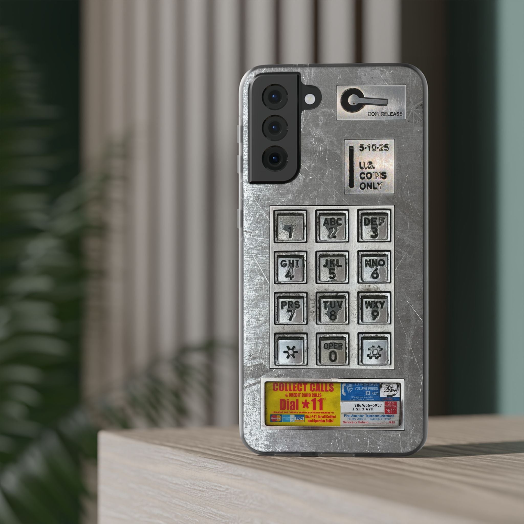 Payphone Retro Tech Case for Samsung Galaxy