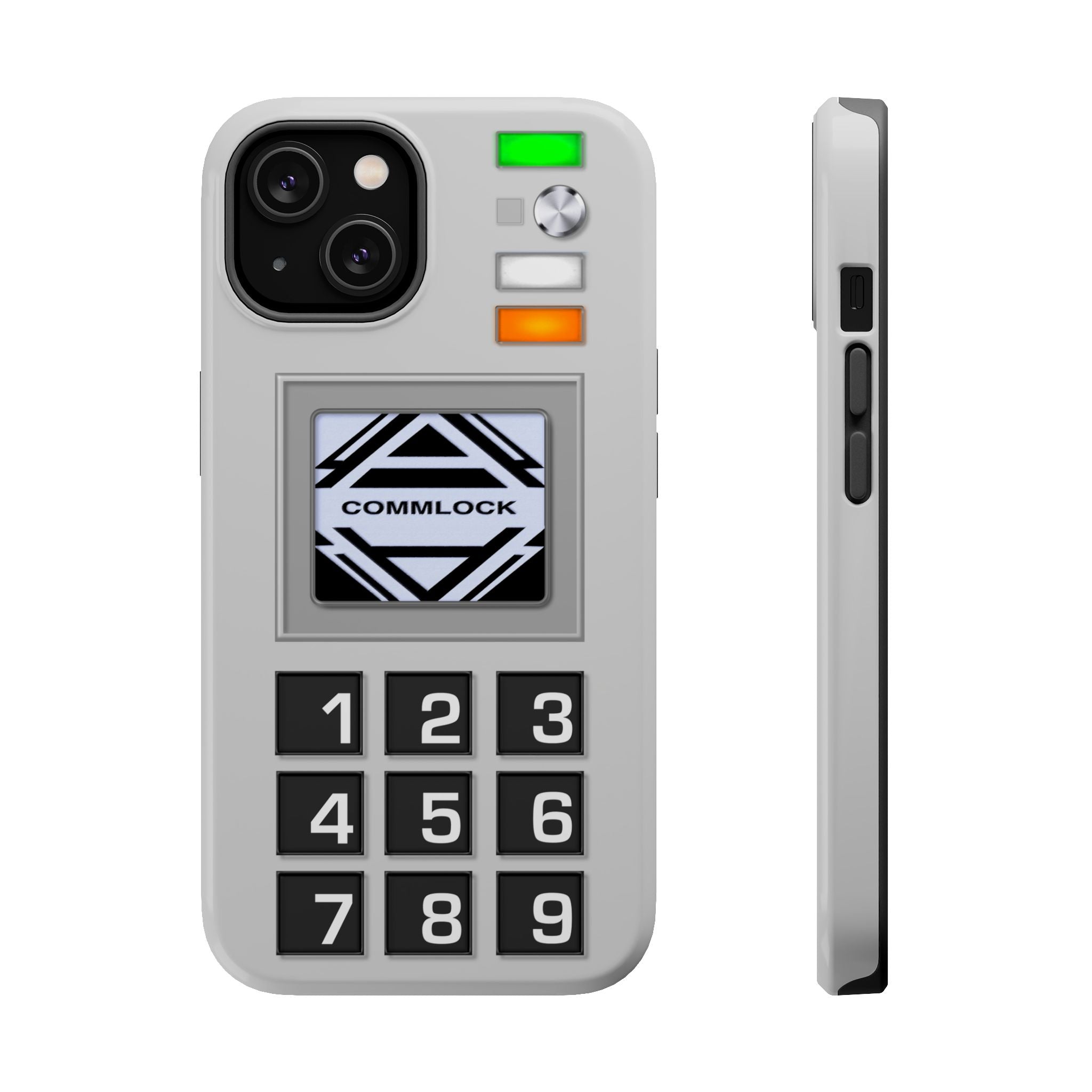 Space CommLock iPhone Case 1999 Prop MagSafe Magnetic 17 16 15 14 13 Pro Max Plus Mini Comlock