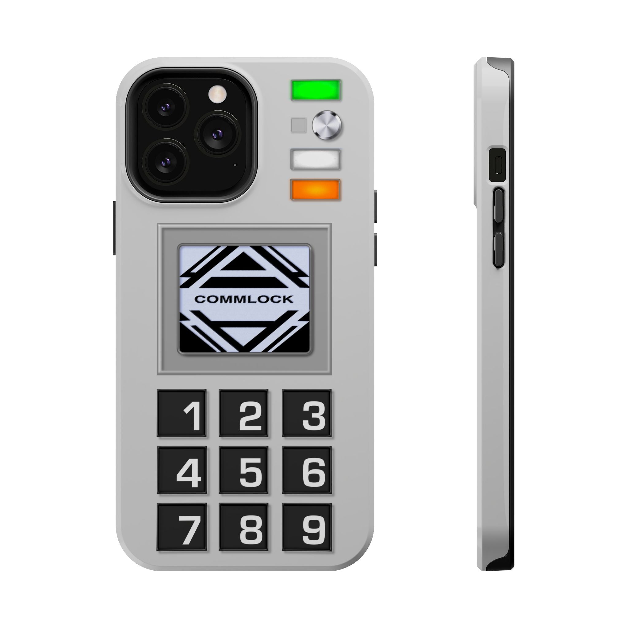 Space CommLock iPhone Case 1999 Prop MagSafe Magnetic 17 16 15 14 13 Pro Max Plus Mini Comlock