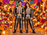 Día de los Muertos Skeleton Costume, Papel Picado Day of the Dead Halloween Jumpsuit