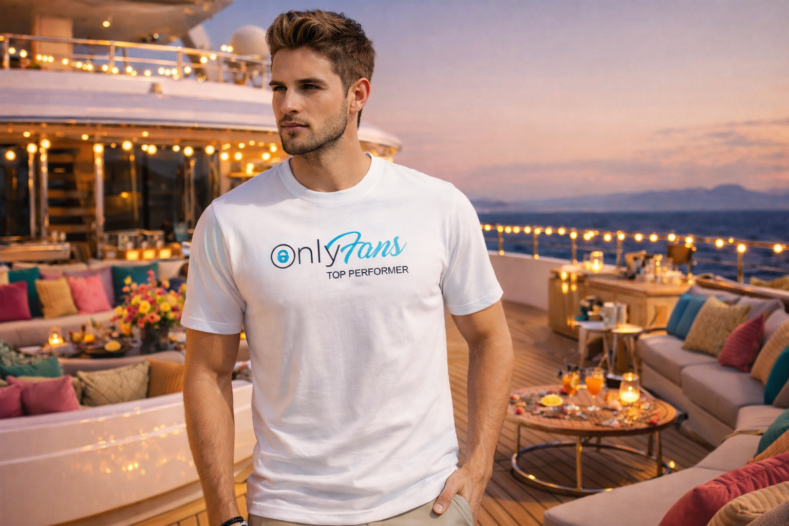OnlyFans Top Performer T-Shirt Only Fans Cotton