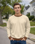 Adult Cream and Brown Costume Shirt Sweatshirt - Gumball