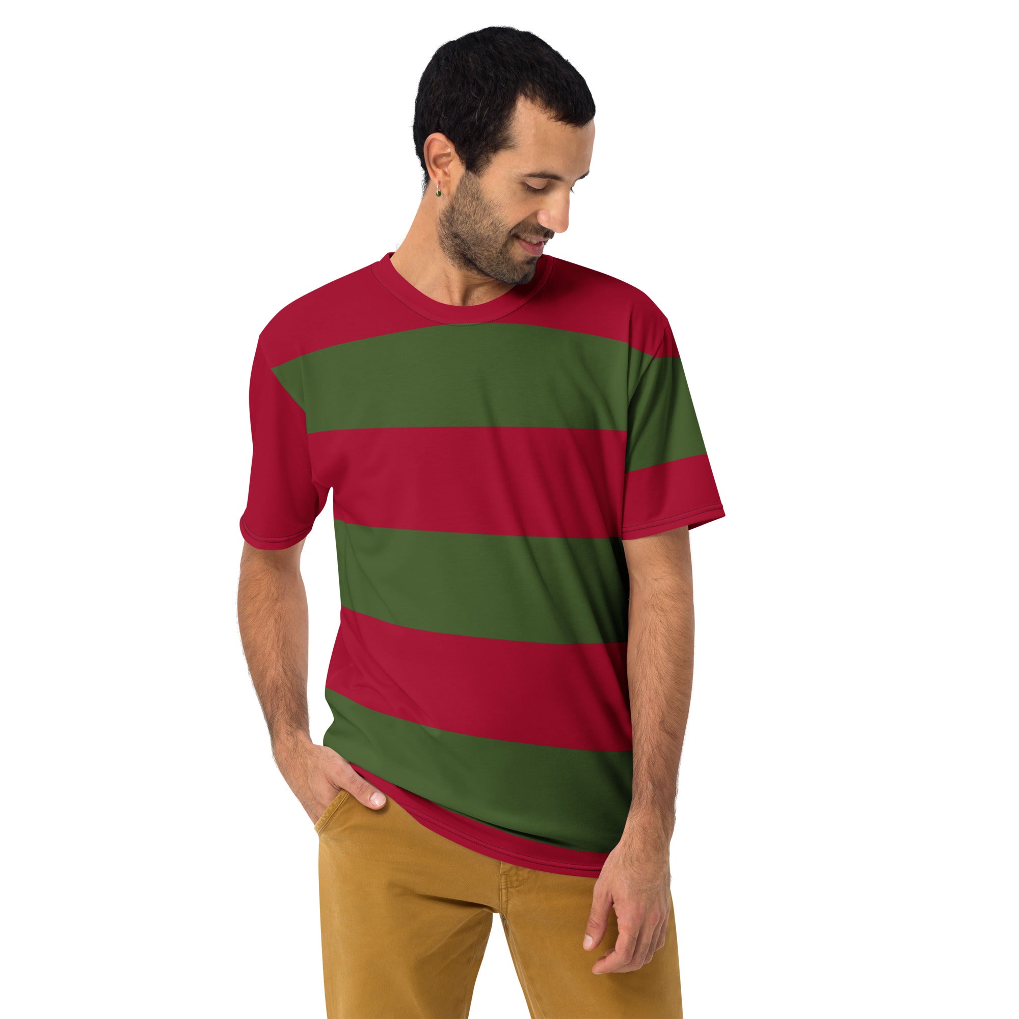 Freddy Costume Shirt Striped Nightmare