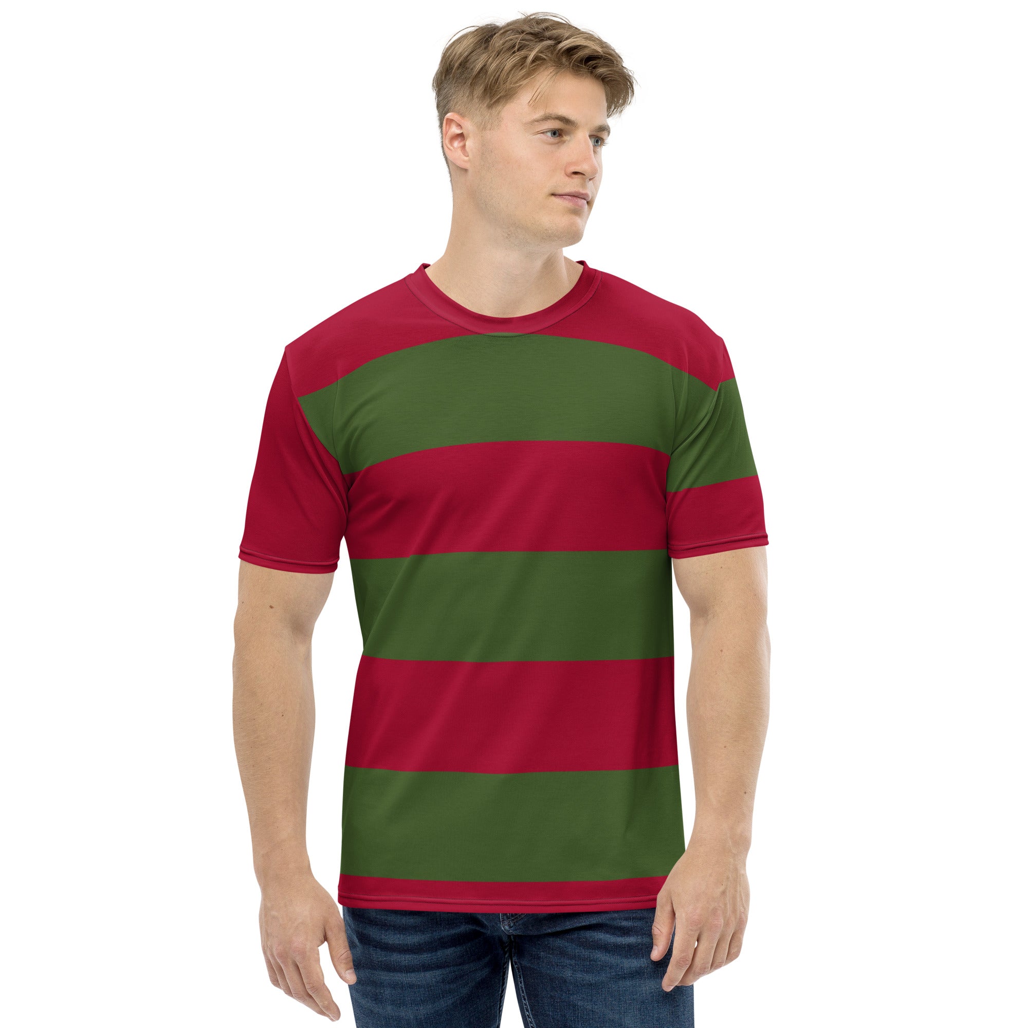 Freddy Costume Shirt Striped Nightmare