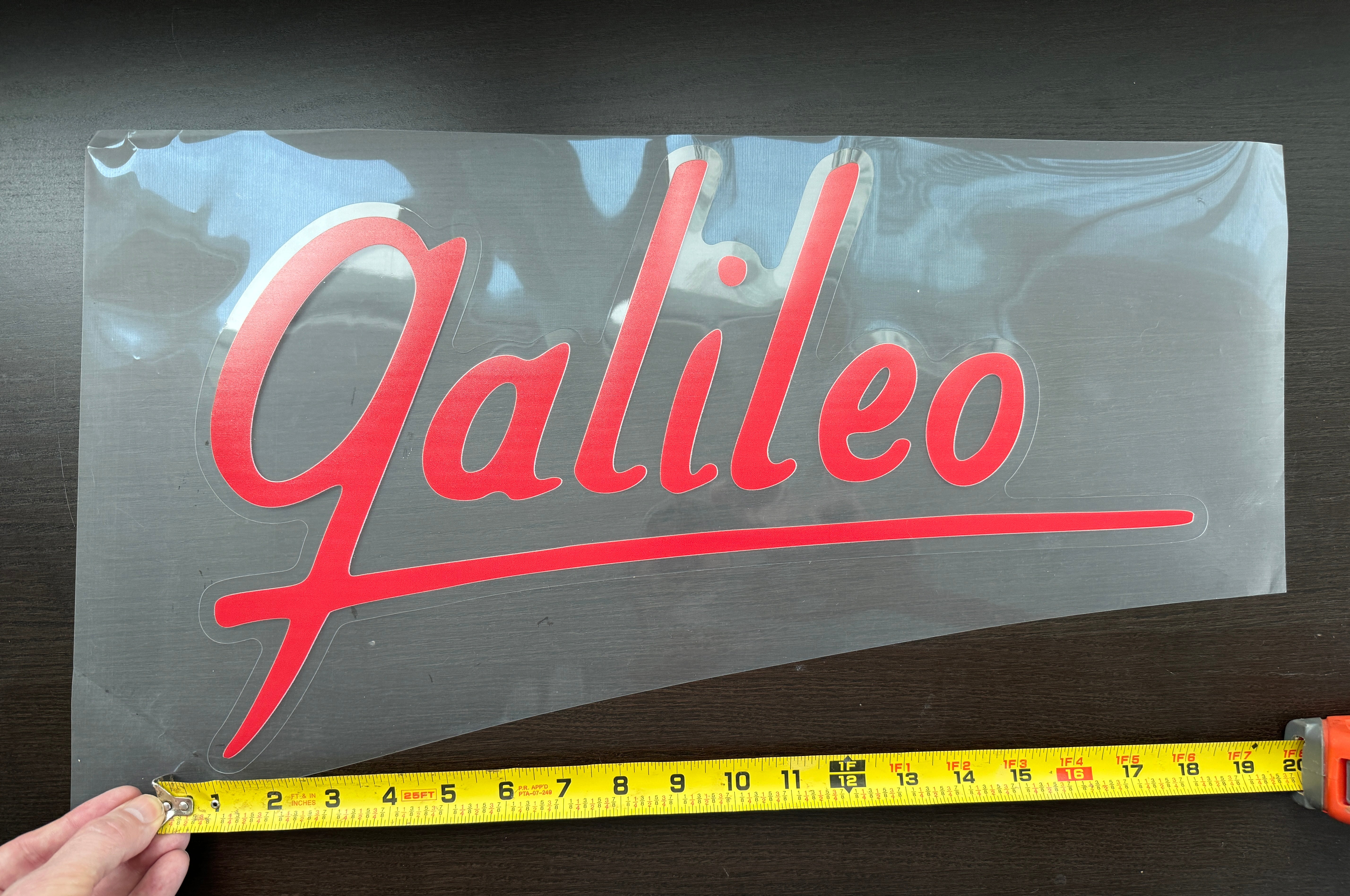 Galileo TOS Style Shuttlecraft Kiss Cut All Weather Decal / Sticker Outdoor UV