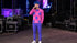 Pink and Blue Argyle Long Sleeve Shirt, Bright Colorblock Kawaii JPOP KPOP Fashion Baby Costume