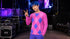 Pink and Blue Argyle Long Sleeve Shirt, Bright Colorblock Kawaii JPOP KPOP Fashion Baby Costume