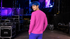 Pink and Blue Argyle Long Sleeve Shirt, Bright Colorblock Kawaii JPOP KPOP Fashion Baby Costume