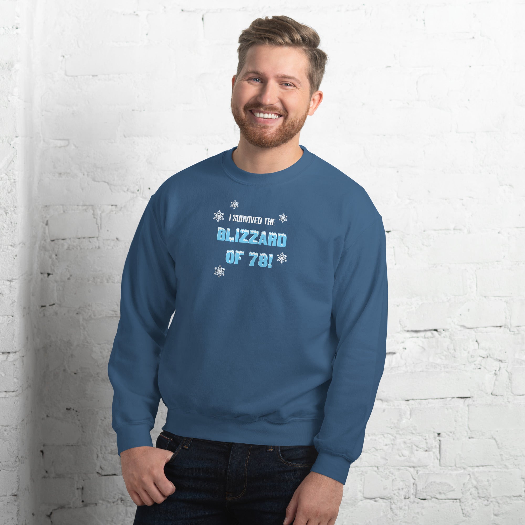 I Survived The Blizzard of 78 Unisex Sweatshirt