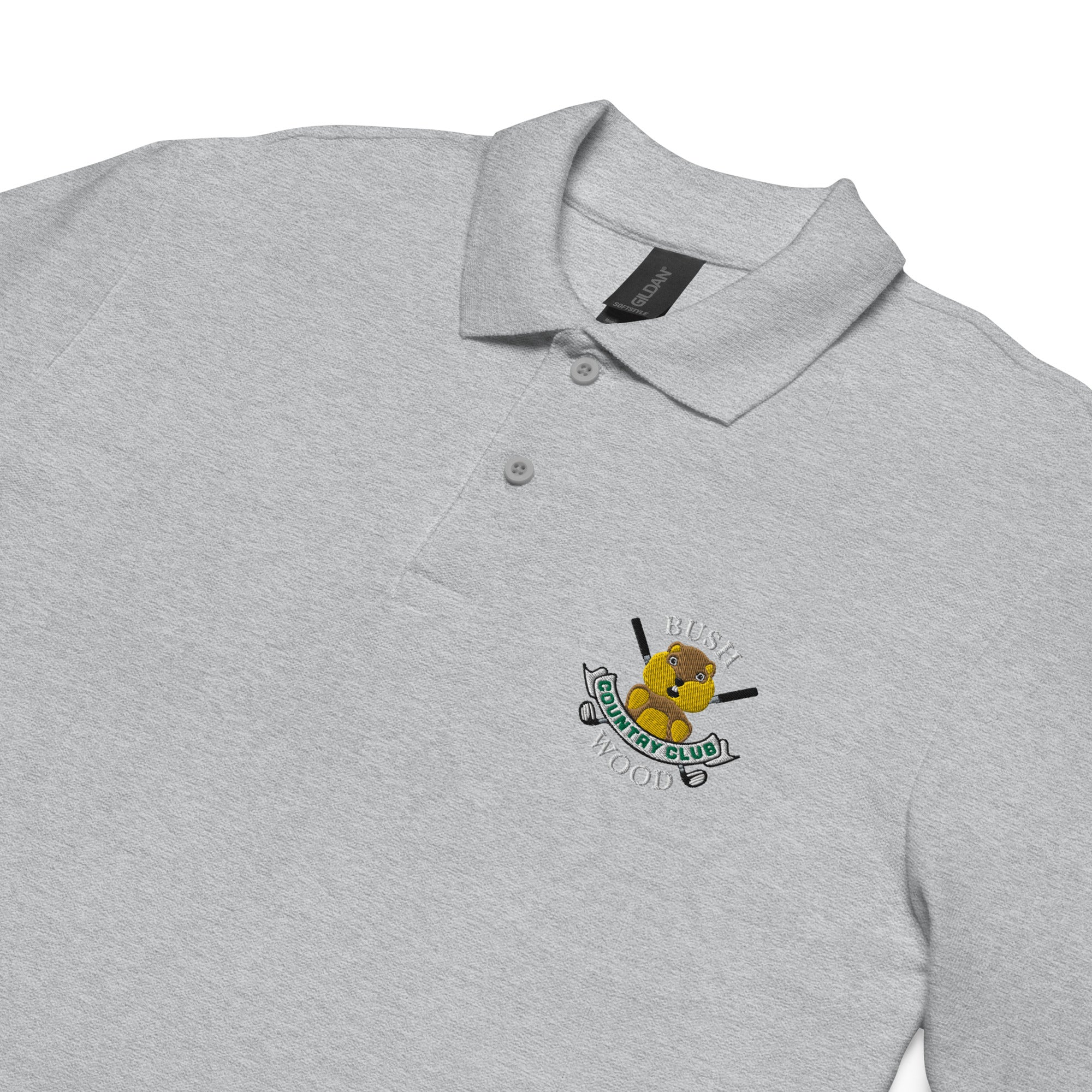 Bushwood Embroidered Unisex Polo Shirt