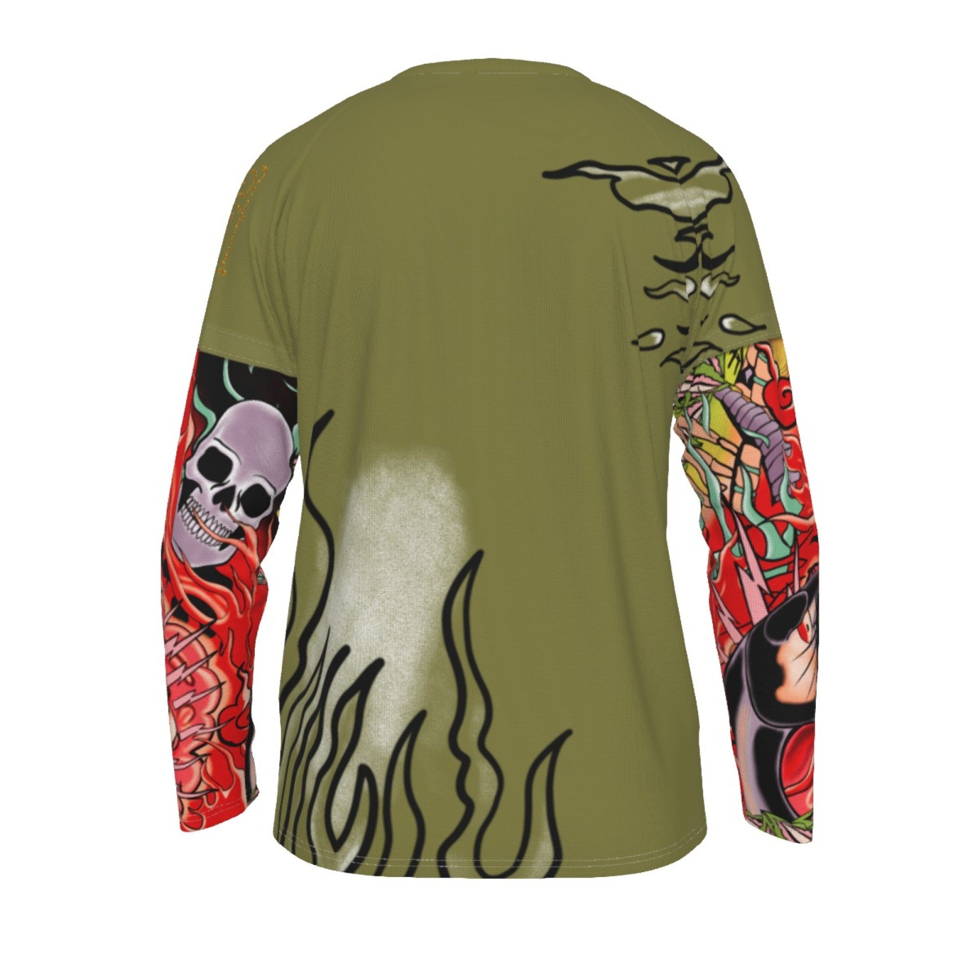 Stefon Costume Shirt With Simulated Double Sleeves Stephon SNL Hader