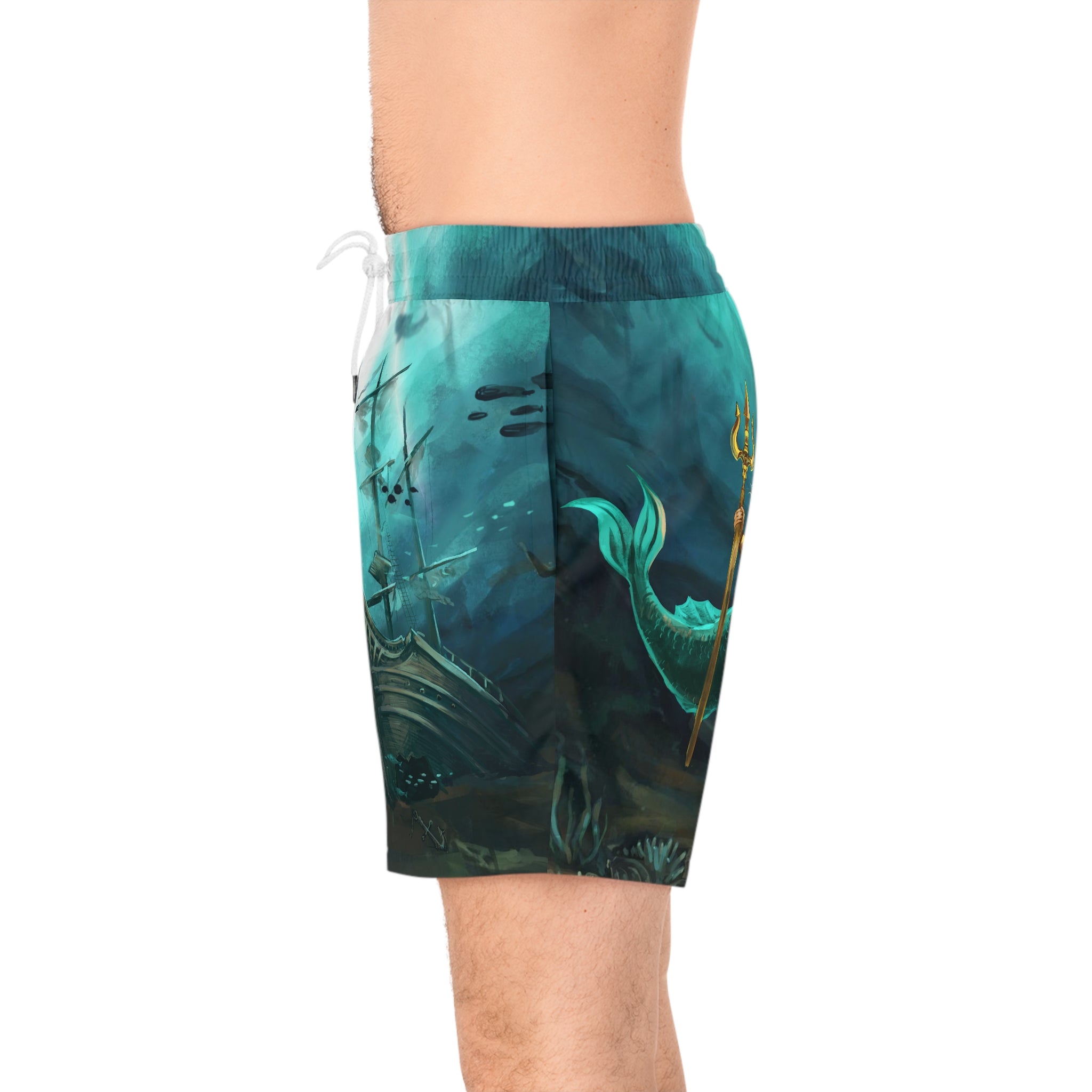 Neptune's Treasure Men's Swim Trunks