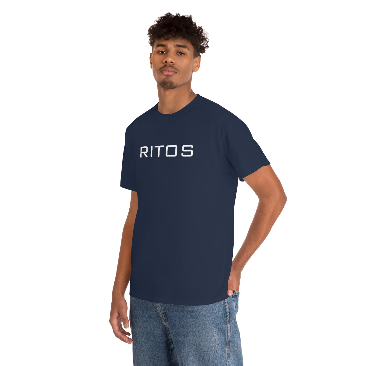 RITOS Cotton Tee Casual Crew Shirt