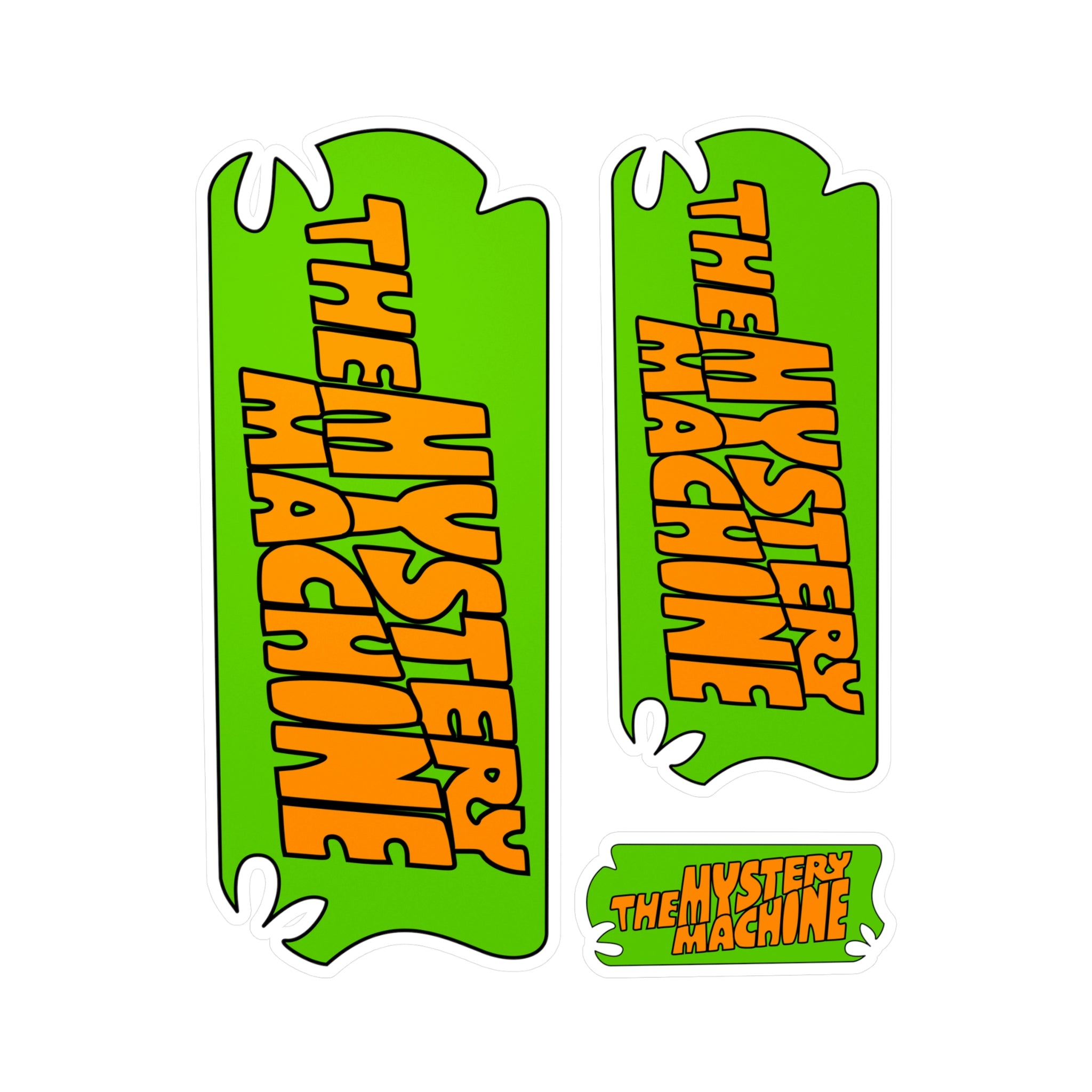 The Mystery Machine Kiss-Cut Vinyl Decals