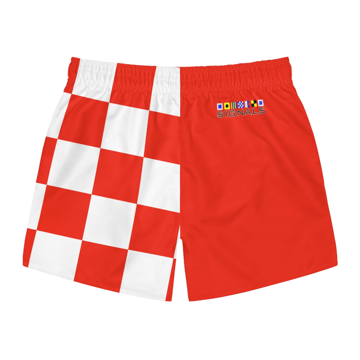 Signals Nautical Themed Swim Trunks -  Danger