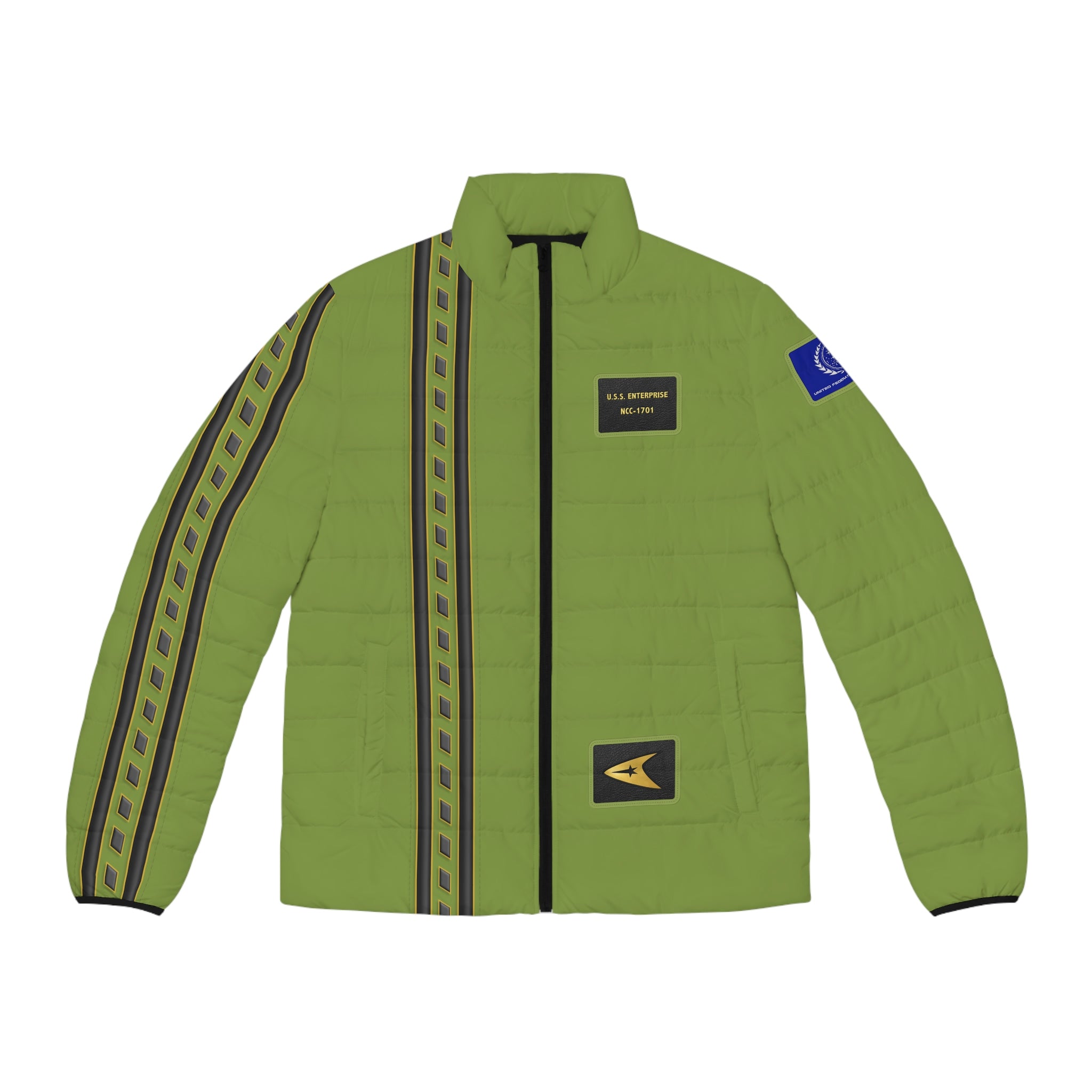 TOS Style Away Mission Uniform Puffer Jacket