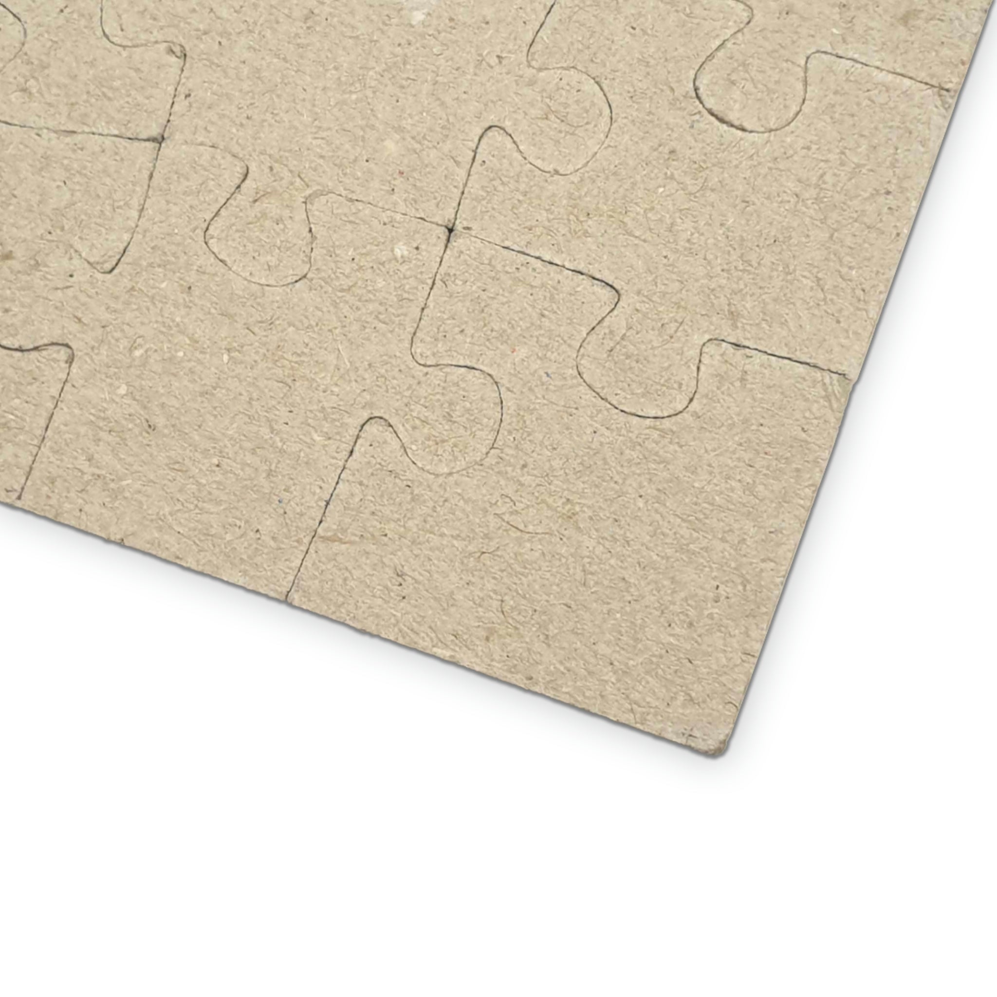 Roylco Blank Puzzle Pieces - 4 x 4, Pkg of 32