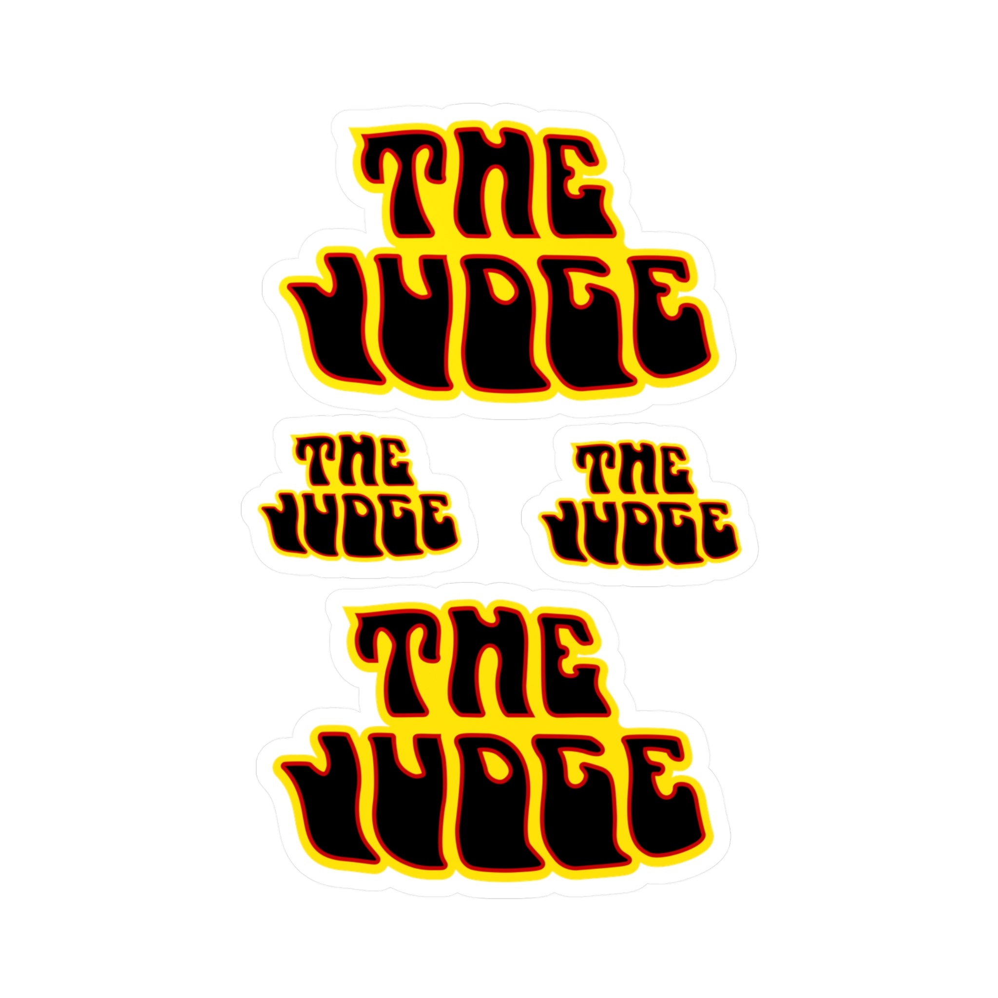 The Judge Vinyl Decal Stickers - Badge Emblem Logo Pontiac GTO