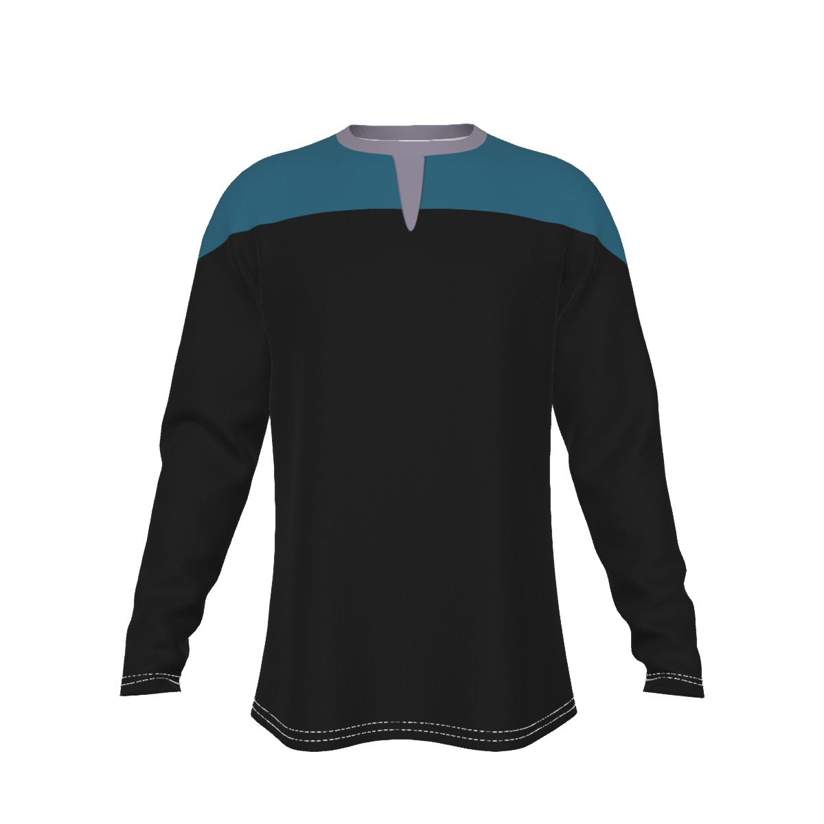 Voyager / DS9 Teal Uniform Shirt - No Badge - Blue / Teal