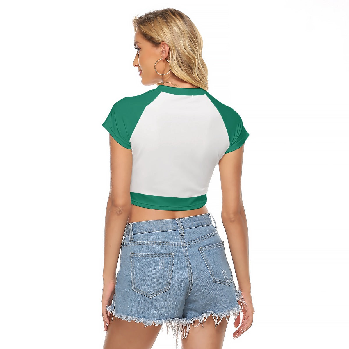 Kureha Raglan Cropped T-shirt