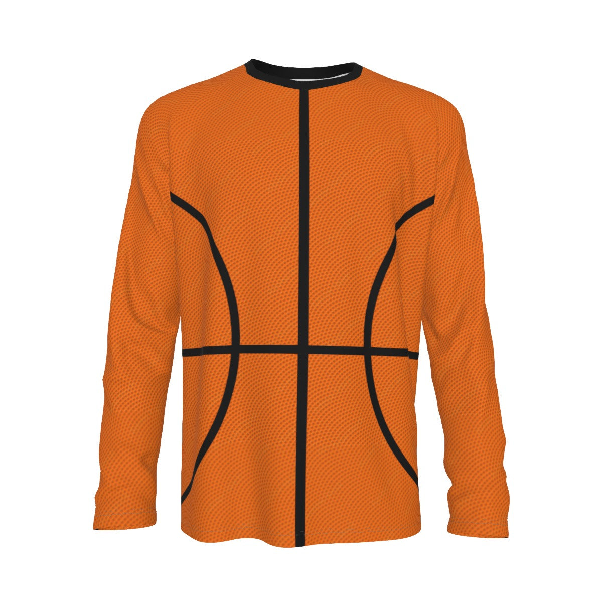 Basketball Print Cotton Long Sleeve Shirt in Cotton