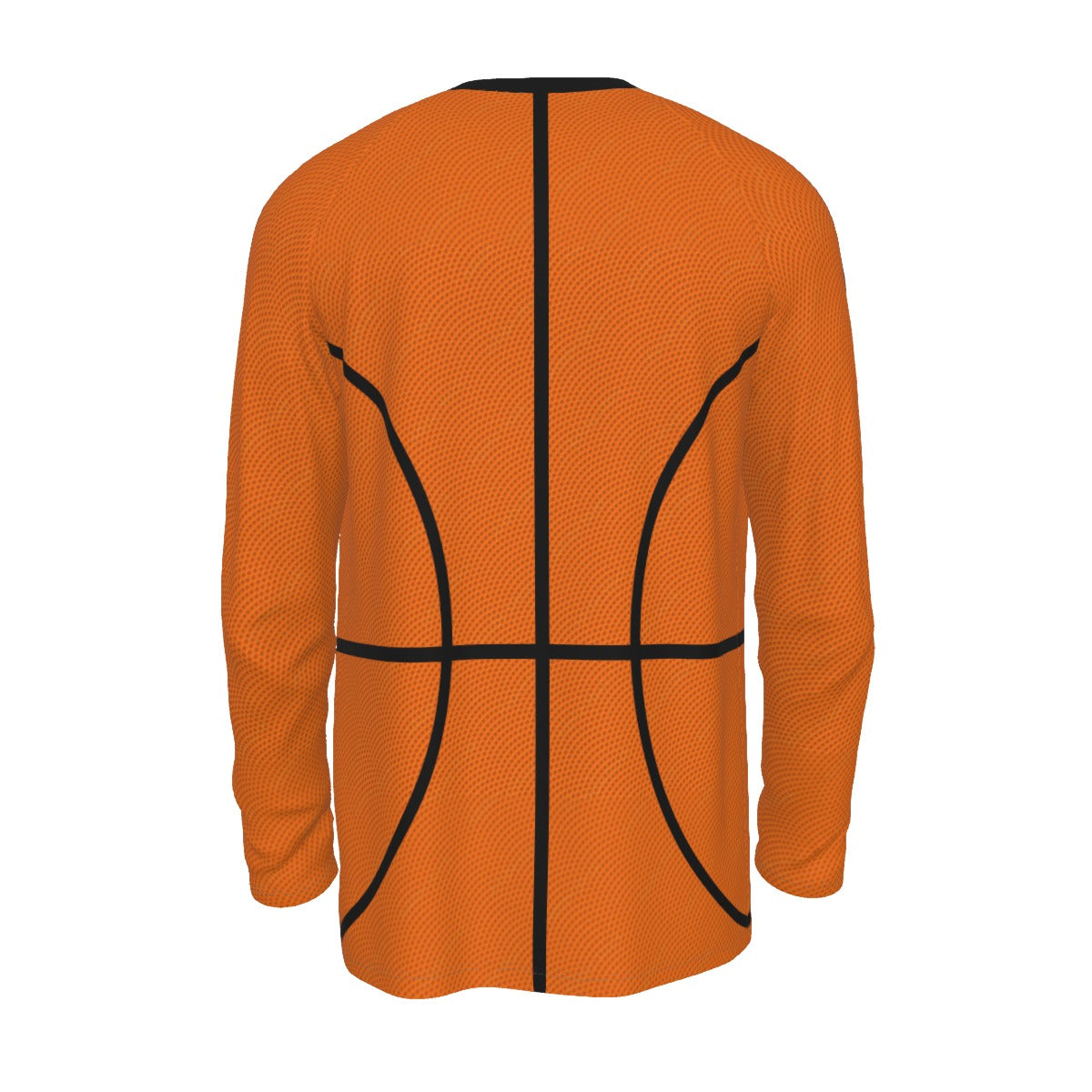 Basketball Print Cotton Long Sleeve Shirt in Cotton