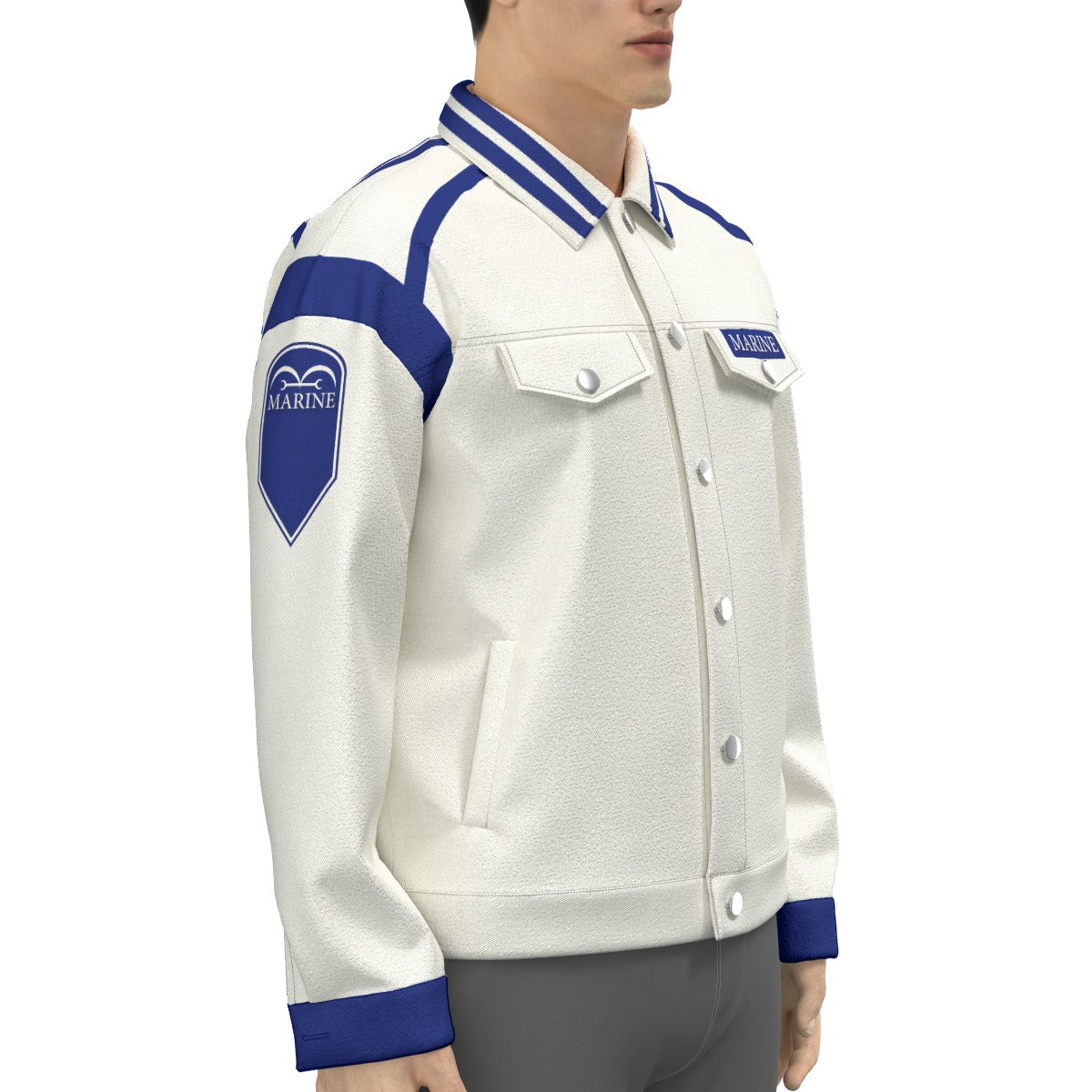 Marine Jacket Uniform Costume 245GSM Cotton - One Piece