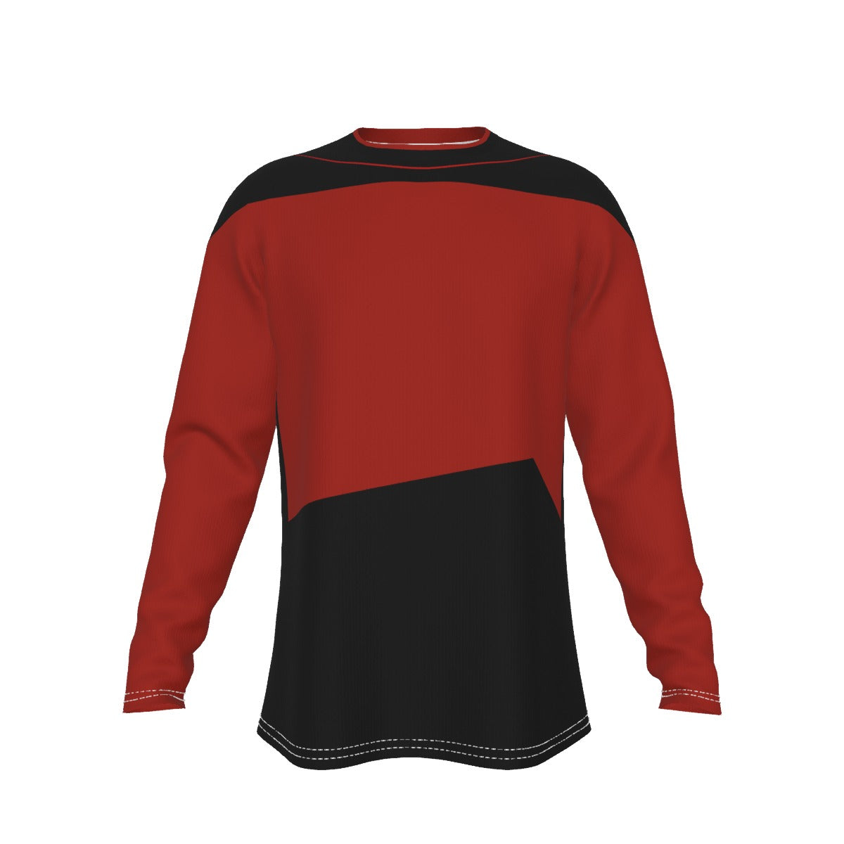 TNG Season 1 Uniform - Red - No Badge - Costume