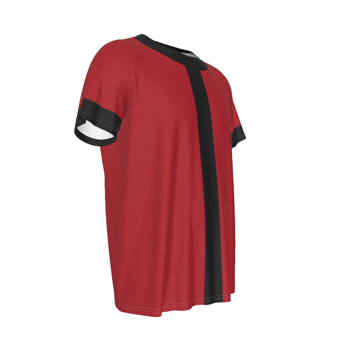 Red and Black Adult 10 Shirt Albedo