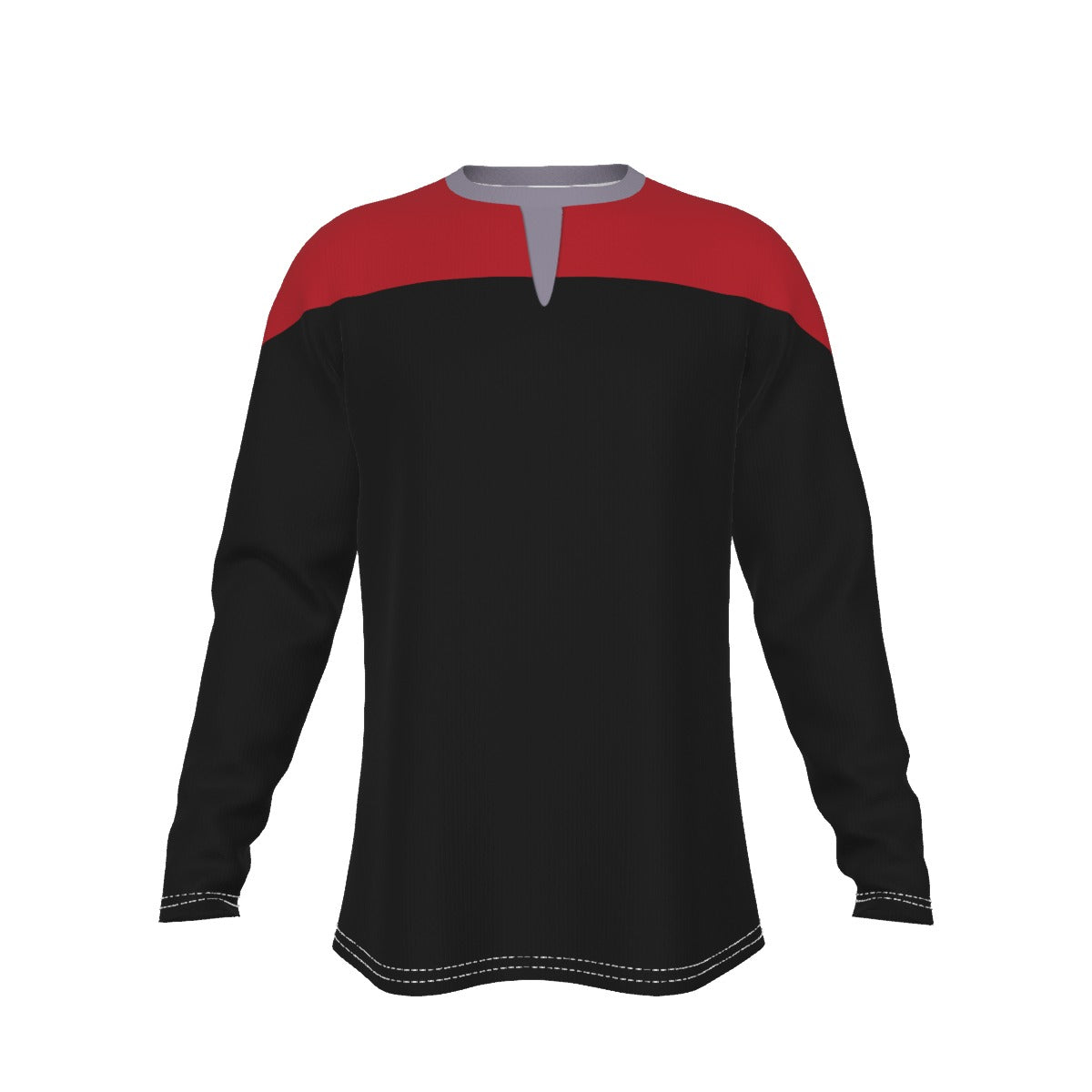 Voyager / DS9 Red Uniform Shirt - No Badge - Red