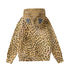 Cheetah Print Adult Hoodie with Decorative Ears