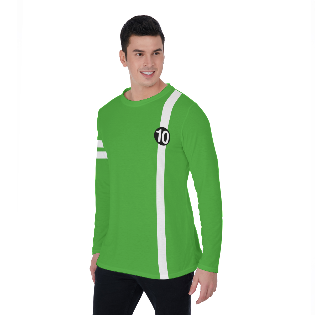 Green 10 long Sleeved Shirt