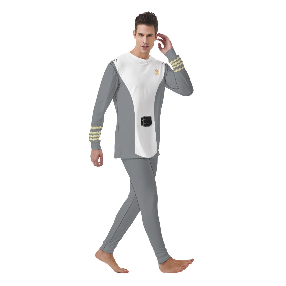 TMP Admiral Uniform Men's Pajamas Costume